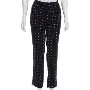 POLKA DOT MID RISE PANTS | CYNTHIA ROWLEY